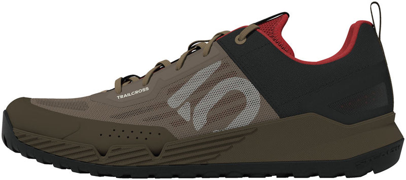 Load image into Gallery viewer, Five-Ten-Trailcross-LT-Flat-Shoes-Men's-Cardboard-Off-White-Core-Black-Flat-Pedal-Shoes
