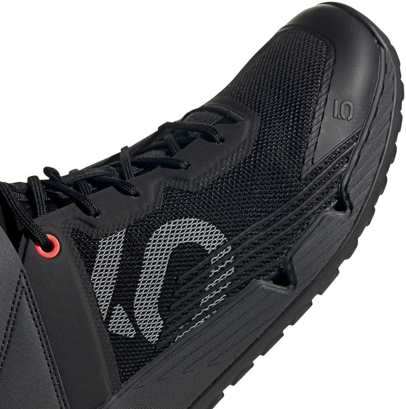 Load image into Gallery viewer, Five Ten Trailcross Mid Pro Flat Shoes - Men's, Core Black / Gray Two / Solar Red, 10.5
