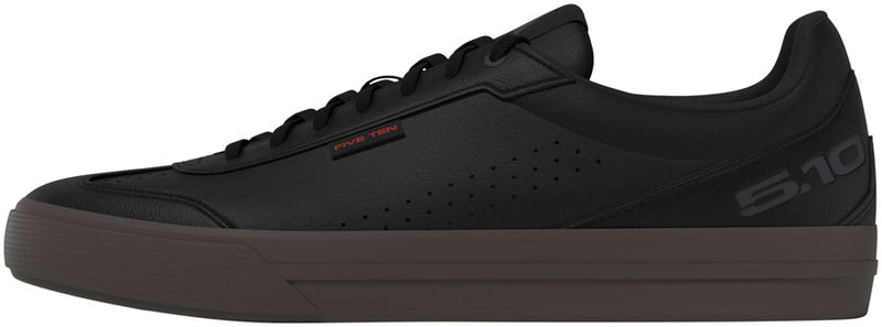 Load image into Gallery viewer, Five-Ten-Sleuth-DLX2-Flat-Shoes-Men's-Core-Black-Carbon-Gum-5-Flat-Pedal-Shoes
