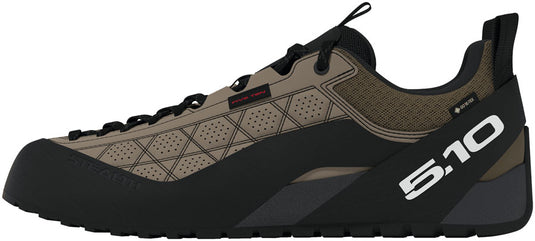 Five-Ten-Guidetennie-Pro-GTX-Flat-Shoes-Men's-Cardboard-FTWR-White-Core-Black-Flat-Pedal-Shoes