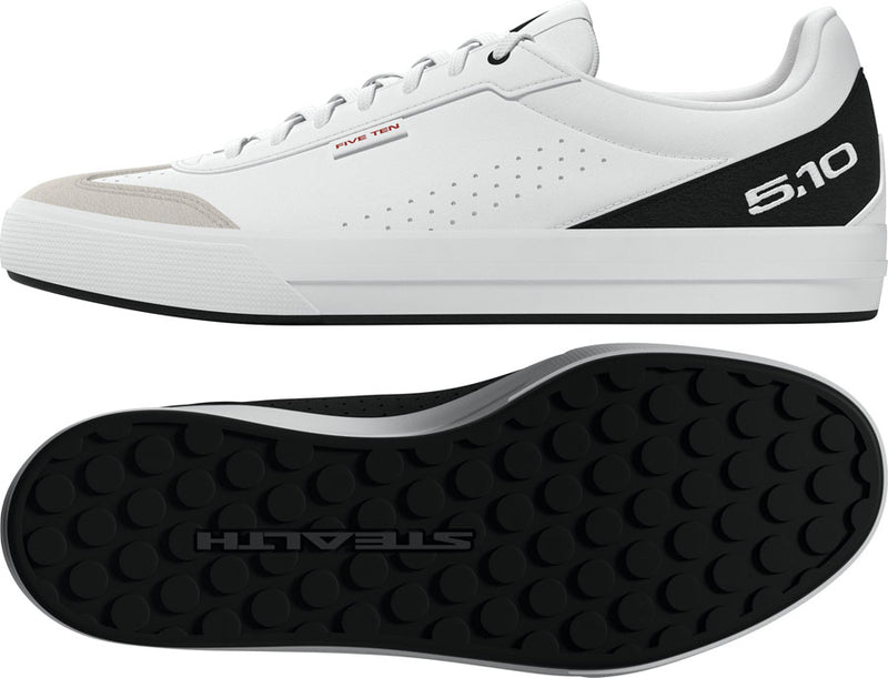 Load image into Gallery viewer, Five Ten Sleuth DLX Flat Shoes - Men's, FTWR White/FTWR White/Core Black, 11.5
