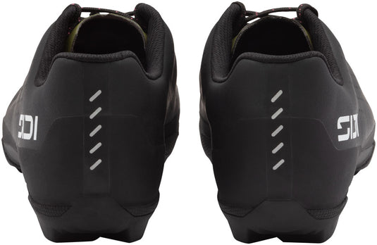 SIDI Asper Laces Gravel Shoes - Black/Olive Green, 47