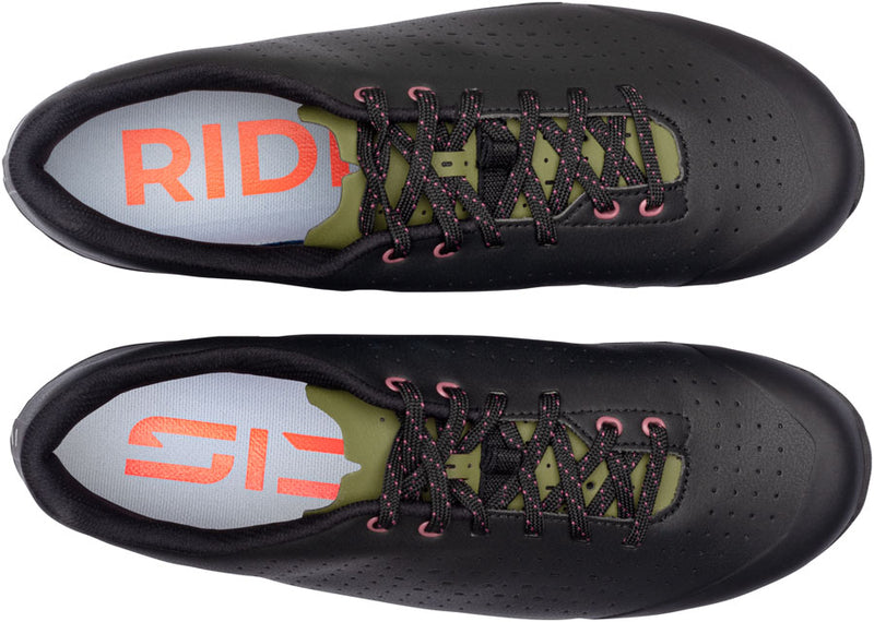Load image into Gallery viewer, SIDI Asper Laces Gravel Shoes - Black/Olive Green, 42.5
