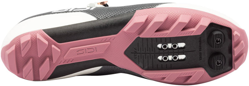 Load image into Gallery viewer, SIDI Dominator X XC Clipless Shoes - Women's, Anthracite Ice White, 42
