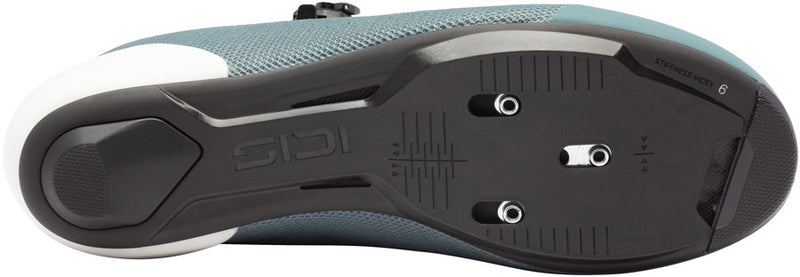 Load image into Gallery viewer, SIDI Genius X WYVE Road Shoes - Frost Gray/Ice White, 43.5
