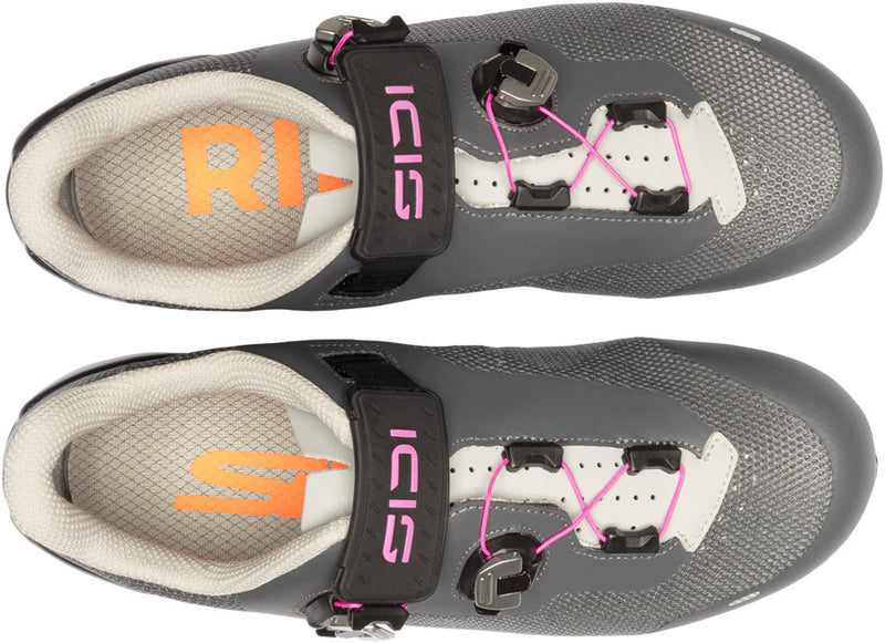 Load image into Gallery viewer, SIDI Genius X WYVE Road Shoes - Women's, Anthracite Gray, 40
