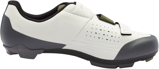 SIDI Silvis XC Clipless Shoes - Mens, Ice White/Olive Green, 48