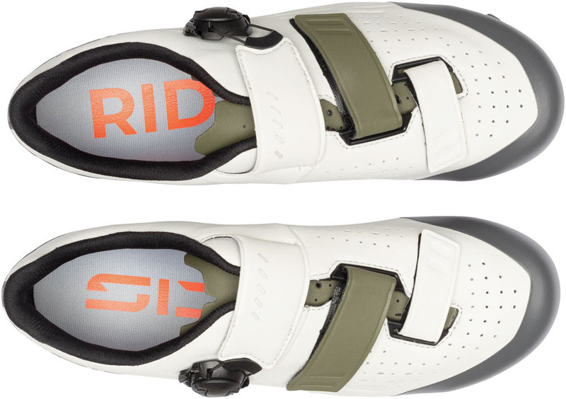 Load image into Gallery viewer, SIDI Silvis XC Clipless Shoes - Mens, Ice White/Olive Green, 45
