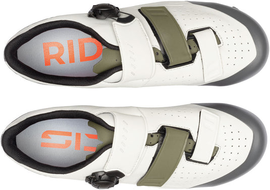 SIDI Silvis XC Clipless Shoes - Mens, Ice White/Olive Green, 43.5