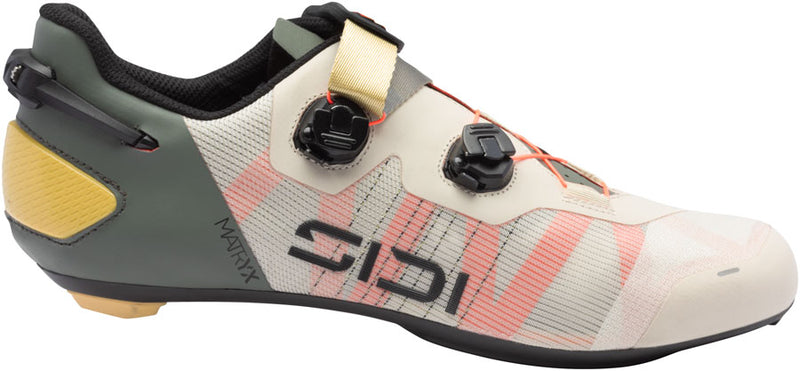 Load image into Gallery viewer, SIDI-Wire-3-Road-Shoes-Mens-Sand-Coral-Fluo-Sand-Coral-Fluo-Road-Bike-Cycling-Shoes
