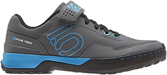 Five-Ten-Kestrel-Lace-Mountain-Clipless-Shoes-Women's-Gray-Five-Shock-Cyan-Core-Black-10-Mountain-Biking-Shoes