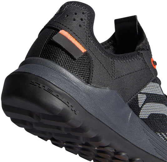 Five Ten Trailcross LT Flat Shoes - Women's, Core Black / Gray Two / Solar Red, 9.5