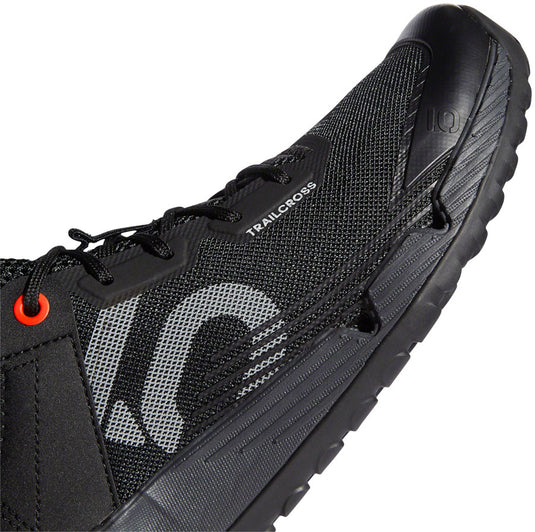 Five Ten Trailcross LT Flat Shoes - Women's, Core Black / Gray Two / Solar Red, 9.5