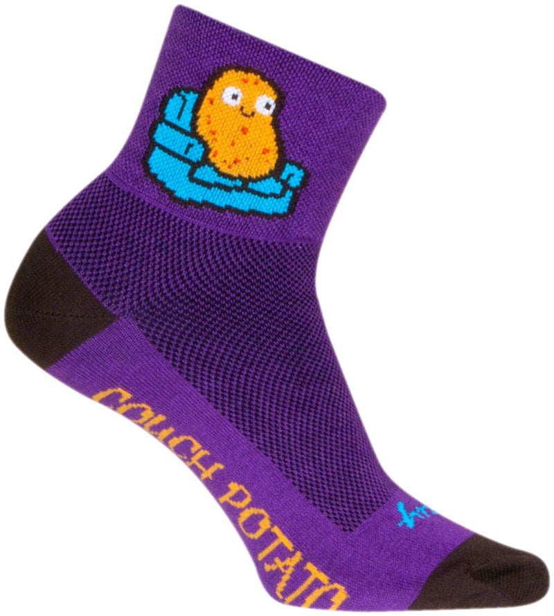 Load image into Gallery viewer, SockGuy Potato Standard Classic Socks - 3", Small/Medium
