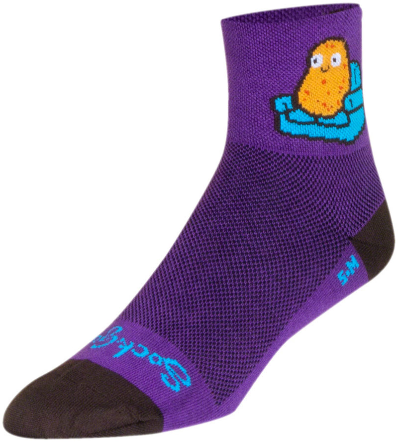 Load image into Gallery viewer, SockGuy Potato Standard Classic Socks - 3", Large/X-Large
