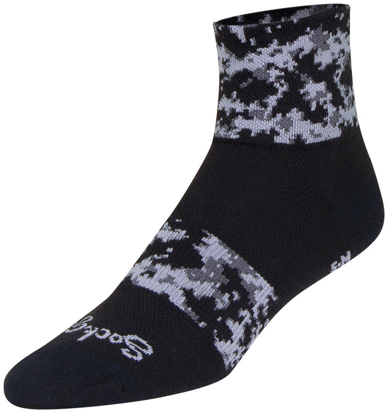 Load image into Gallery viewer, SockGuy Classic Dark Side Socks - 3", Small/Medium
