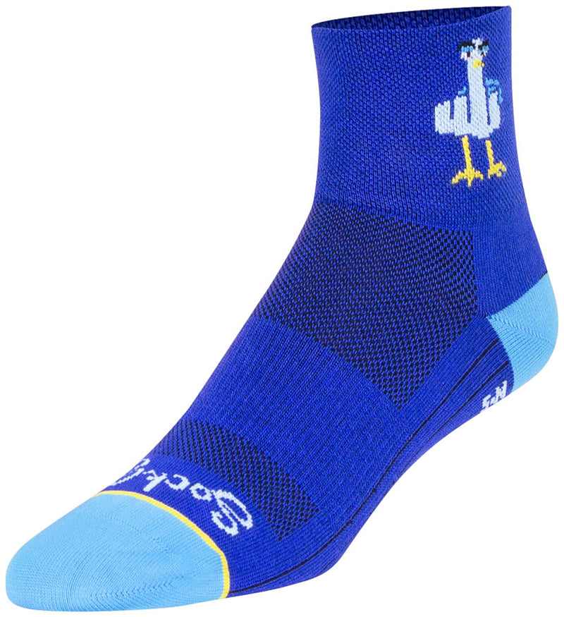 Load image into Gallery viewer, SockGuy Classic The Bird Socks - 3", Small/Medium
