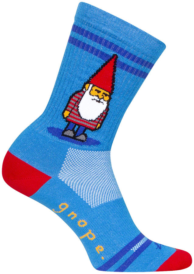 Load image into Gallery viewer, SockGuy Gnope Crew Socks - 6", Small/Medium
