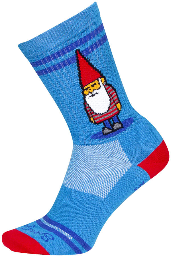 Load image into Gallery viewer, SockGuy Gnope Crew Socks - 6", Small/Medium
