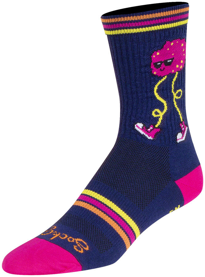 Load image into Gallery viewer, SockGuy Meatball Crew Socks - 6", Small/Medium
