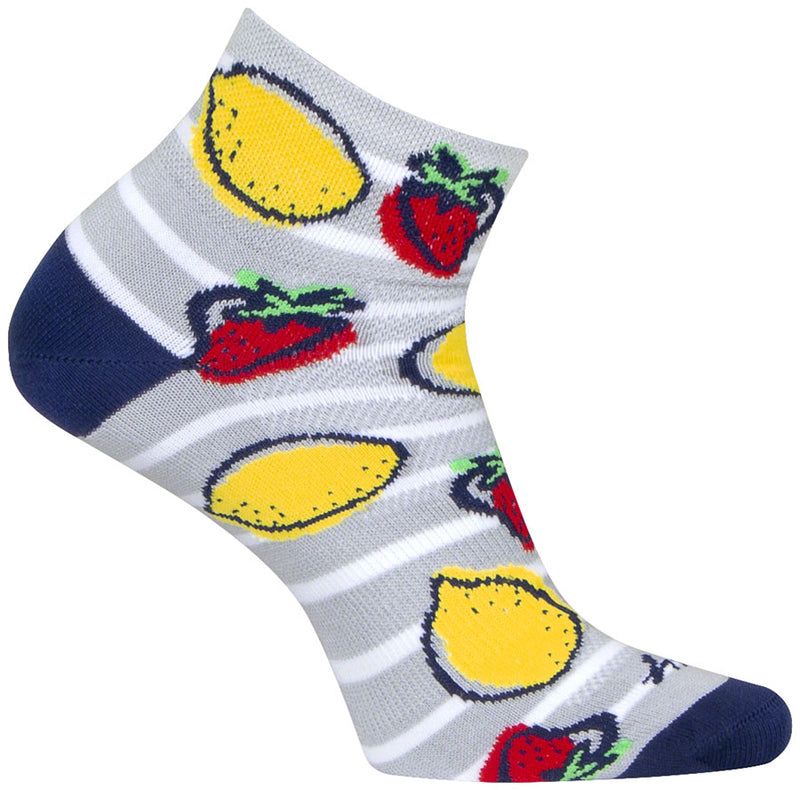 Load image into Gallery viewer, SockGuy Classic Low Lemonade Socks - 2", Women's, Small/Medium
