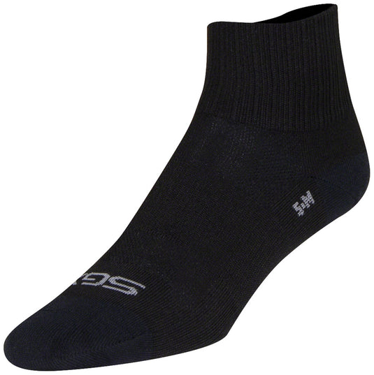 SockGuy SGX Black Socks - 2.5