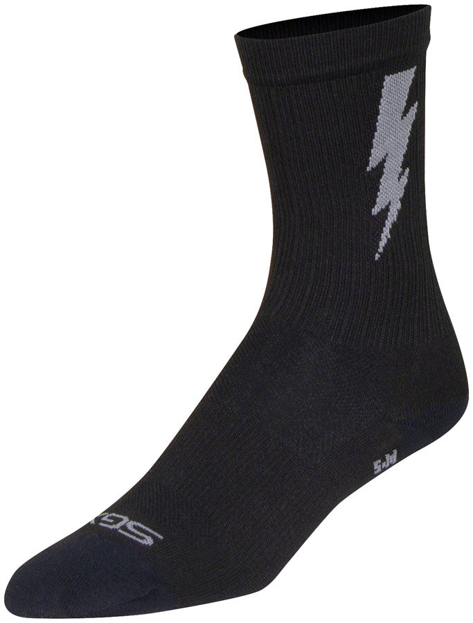 Load image into Gallery viewer, SockGuy SGX Zap Socks - 6", Small/Medium
