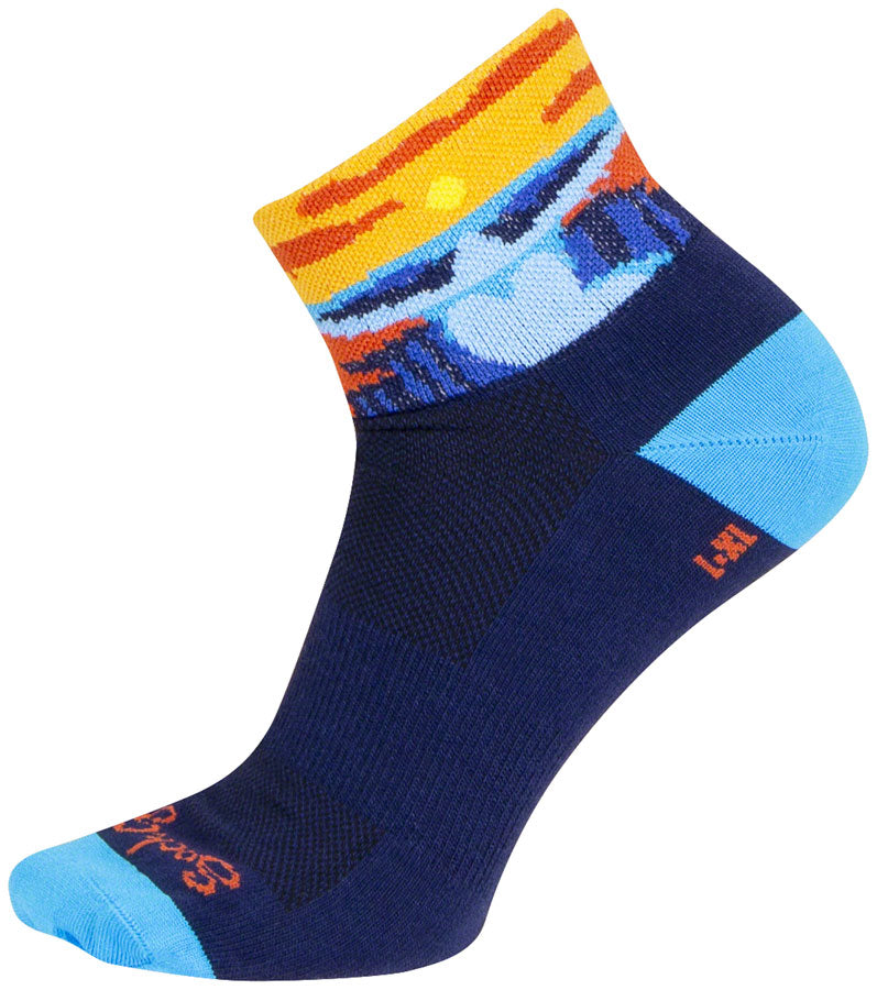 Load image into Gallery viewer, SockGuy Classic Bluffs Socks - 3", Small/Medium
