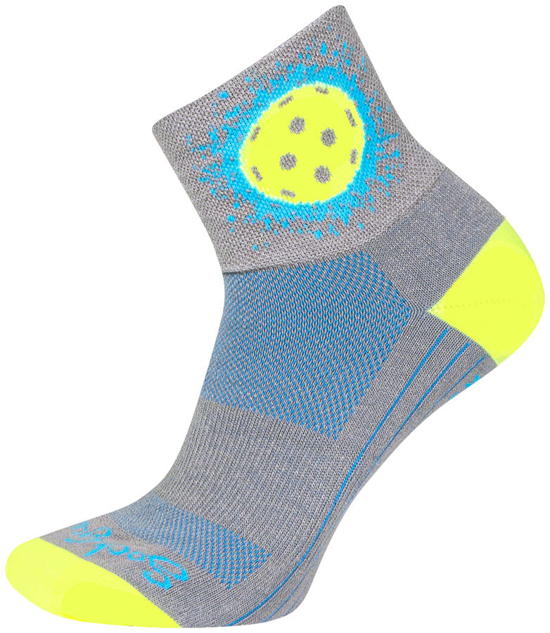 Load image into Gallery viewer, SockGuy Classic Pickle Nova Socks - 3", Small/Medium
