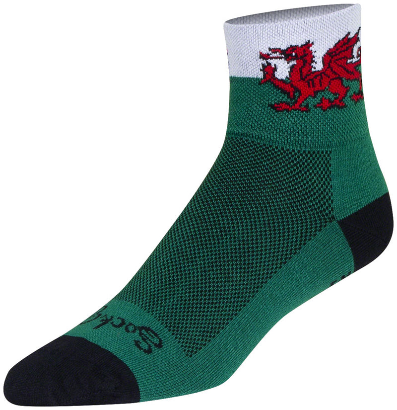 Load image into Gallery viewer, SockGuy Classic Welsh Socks - 3", Small/Medium
