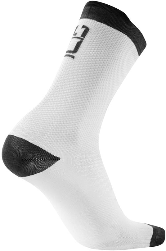 SIDI Nitiidus Socks - White/Black, 18cm, Fits Sizes 47-50