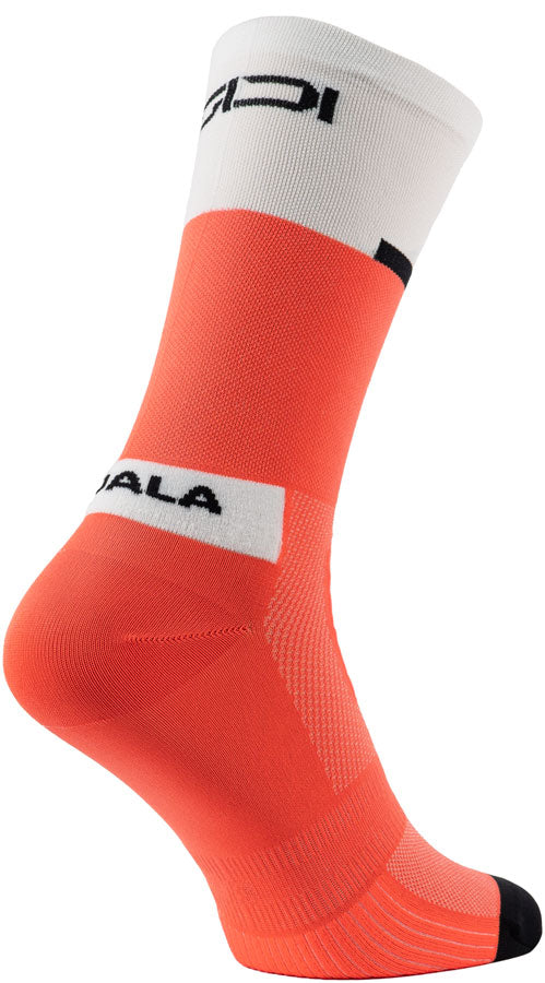 Load image into Gallery viewer, SIDI Neo Socks - Coral Fluo/White, 20cm, Fits Sizes 35-39
