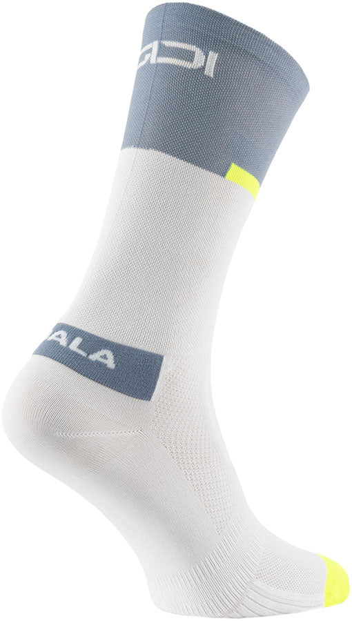 Load image into Gallery viewer, SIDI Neo Socks - White/Grey, 20cm, Fits Sizes 47-50
