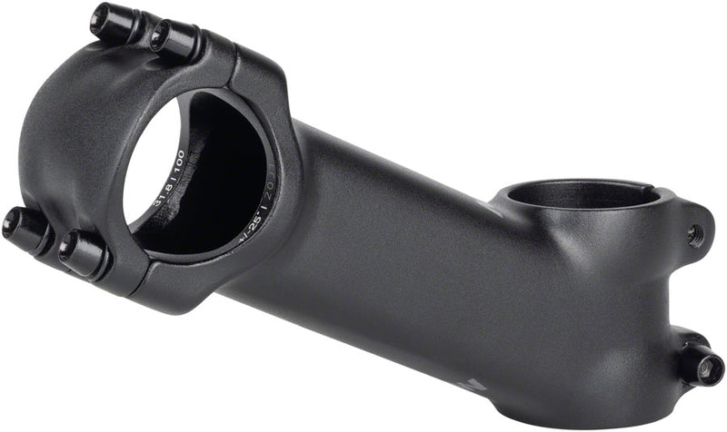 Load image into Gallery viewer, MSW 25 Stem - 100mm, 31.8 Clamp, +/-25, 1-1/8", Aluminum, Black
