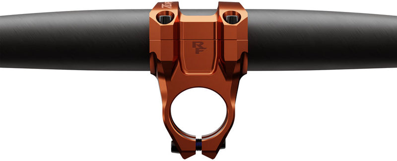 Load image into Gallery viewer, RaceFace Turbine Stem - 40mm, 35mm Clamp, +/-0, 1 1/8", Orange
