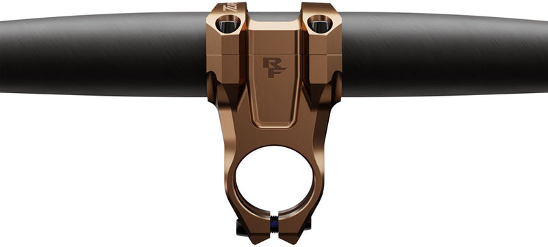 Load image into Gallery viewer, Raceface Turbine Stem Diameter: 35mm, Length: 50mm, Steerer: 1-1/8'', Gold
