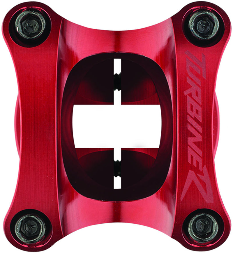 Load image into Gallery viewer, RaceFace Turbine R 35 Stem 32mm Clamp 35mm +/-0 Deg 1 1/8 in Red Aluminum MTB
