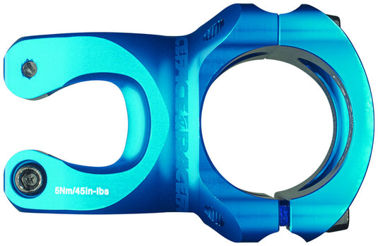 RaceFace Turbine R 35 Stem 50mm Clamp 35mm +/-0 Deg 1 1/8 in Turquoise Aluminum
