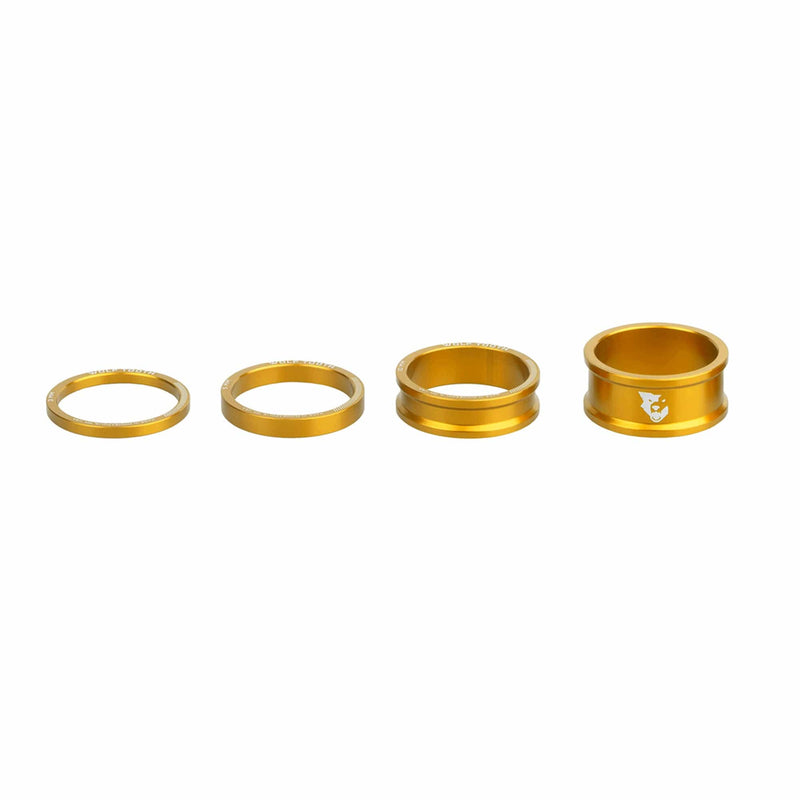 Load image into Gallery viewer, Wolf Tooth Alloy Headset Spacers Kit - Precise, Anodized, Custom Fit
