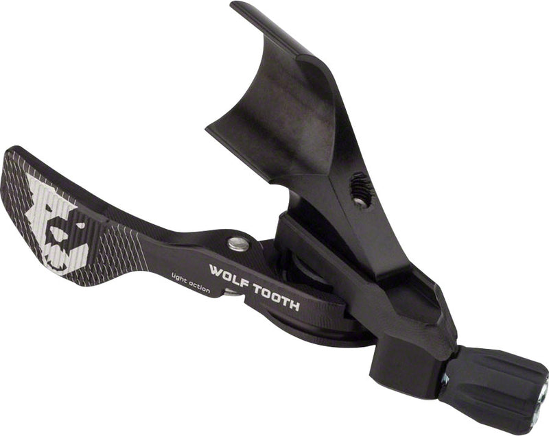 Load image into Gallery viewer, Wolf Tooth Light Action Dropper Lever Collection for SRAM &amp; Shimano I-Spec 2 | Lightweight, Durable, Low-Force, Compatible, Stiffer Spring Benefits
