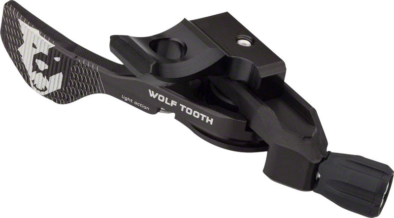 Load image into Gallery viewer, Wolf Tooth Light Action Dropper Lever Collection for SRAM &amp; Shimano I-Spec 2 | Lightweight, Durable, Low-Force, Compatible, Stiffer Spring Benefits
