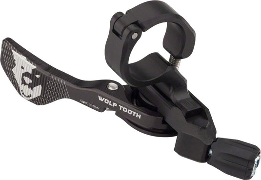 Wolf Tooth Light Action Dropper Lever Collection for SRAM & Shimano I-Spec 2 | Lightweight, Durable, Low-Force, Compatible, Stiffer Spring Benefits