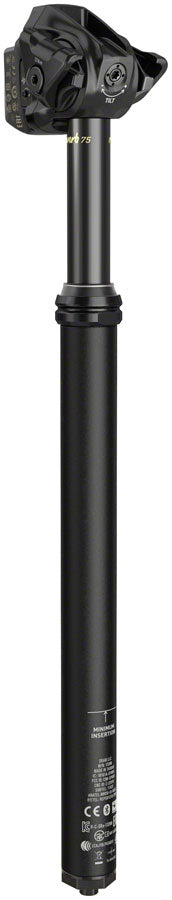 RockShox Reverb AXS XPLR Dropper Seatpost, 27.2mm, 400mm, Travel: 50mm, Remote: No remote
