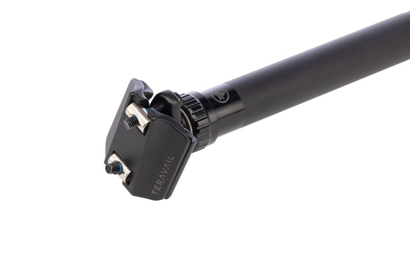Load image into Gallery viewer, Teravail Telec Dropper Seatpost - 31.6 x 610mm, 230mm Travel, Black, No Remote
