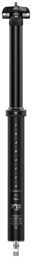 Load image into Gallery viewer, FOX Transfer Performance Elite Dropper Seatpost - 30.9 mm, 210 mm, Internal Routing, Anodized Black
