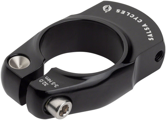 Salsa Rack-Lock Seat Collar Rack Mount 32.0 Black Rear Mounted Aluminum Clamp