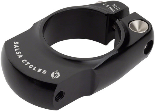 Salsa Rack-Lock Seat Collar Rack Mount 32.0 Black Rear Mounted Aluminum Clamp