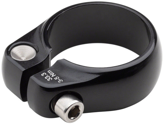 Salsa Lip-Lock Seatpost Clamp - 33.3mm, Bolt-On, Black