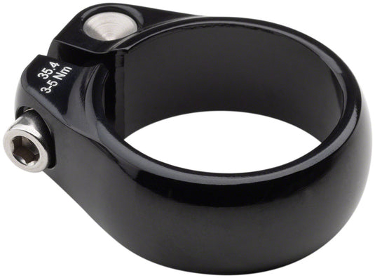 Salsa Lip-Lock Seatpost Clamp - 35.4mm, Bolt-On, Black