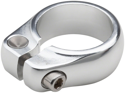 Salsa Lip-Lock Seatpost Clamp - 32.0mm, Bolt-On, Silver